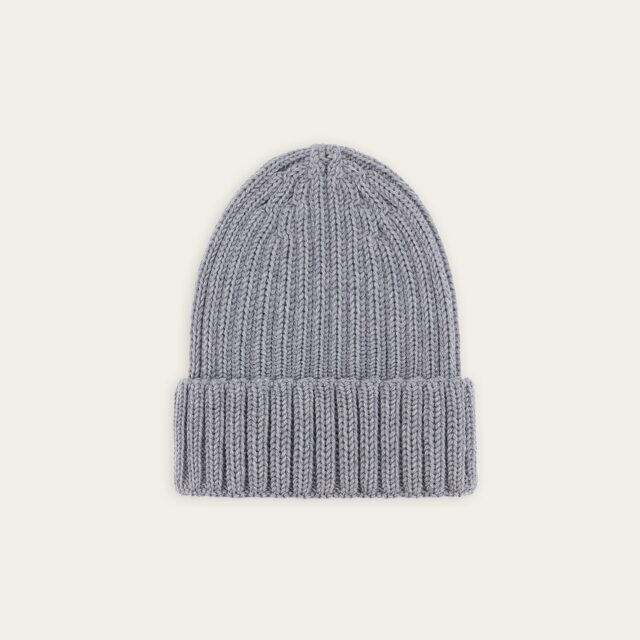 Nitto Knitwear - Bonnet Haig - Gris Moyen