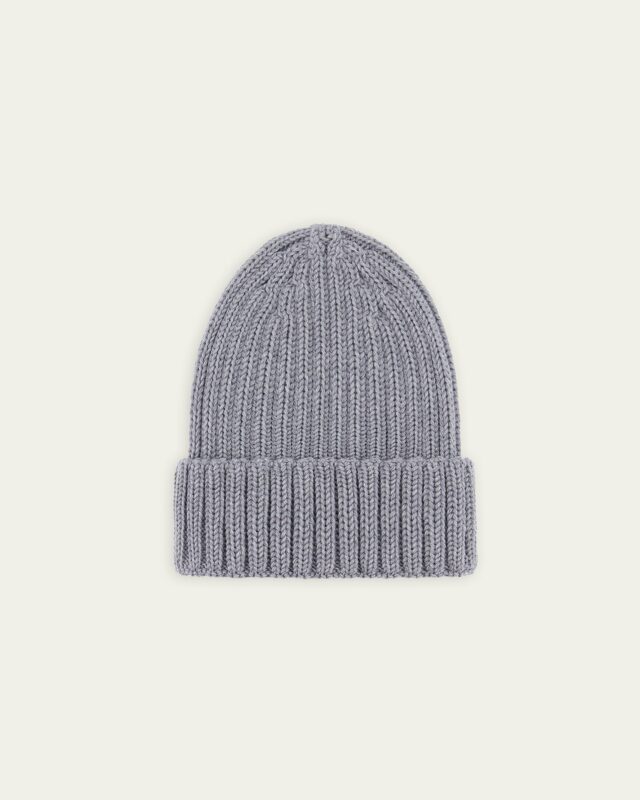 Nitto Knitwear - Bonnet Haig - Gris Moyen