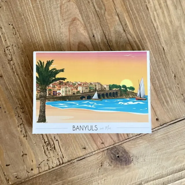 Bloc Notes Banyuls sur Mer par la marque Foliove Foliove - Bloc Notes Banyuls sur Mer