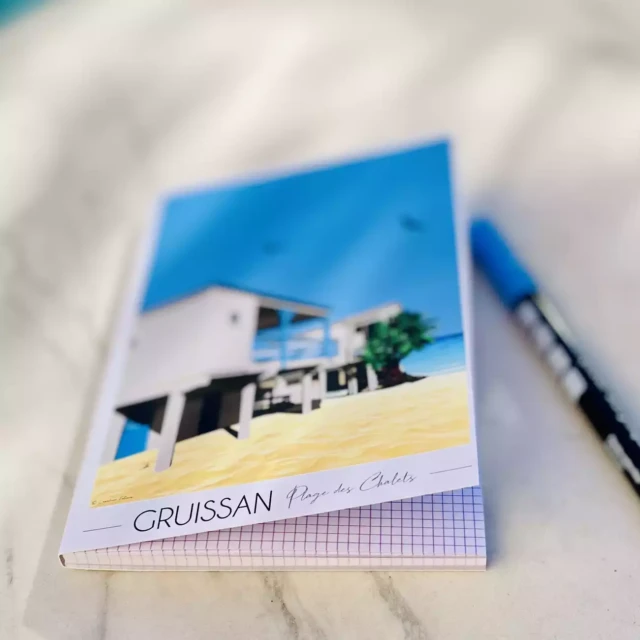 Foliove - Bloc Notes Gruissan Maisons sur pilotis