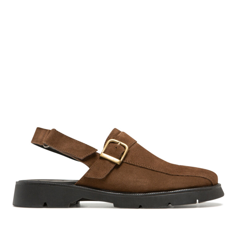 KLEMAN - Sandals CAMBUSE V Marron