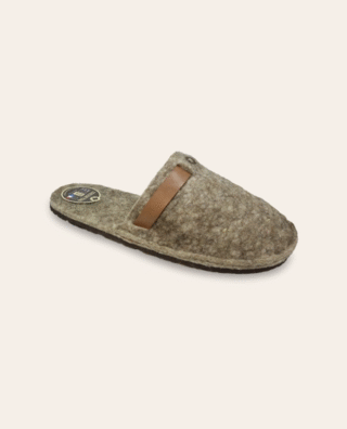 Couleur Tong - Chaussons Laine Artisanale CHAM Gris