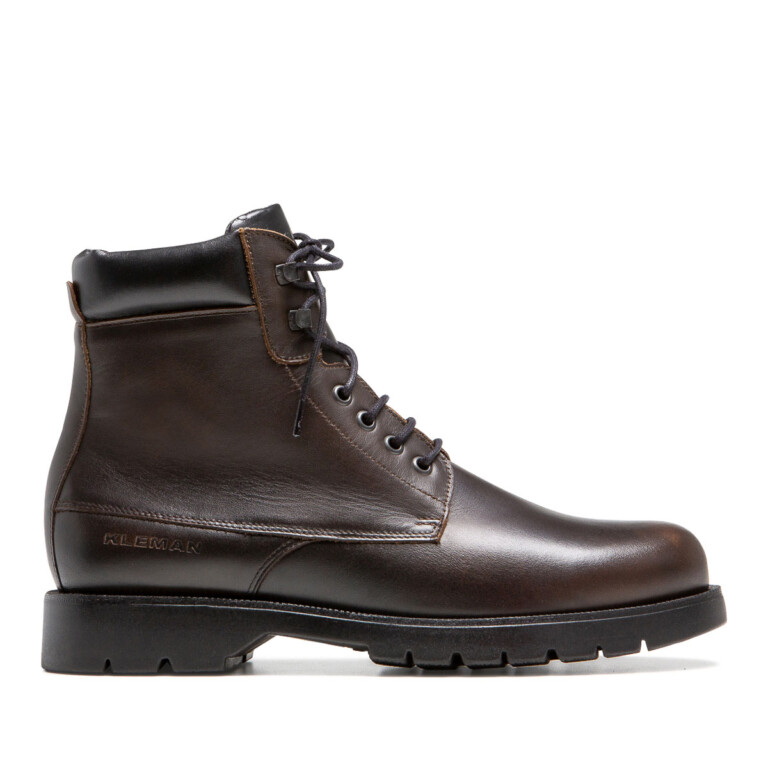 KLEMAN - Boots COMBAT MD Marron
