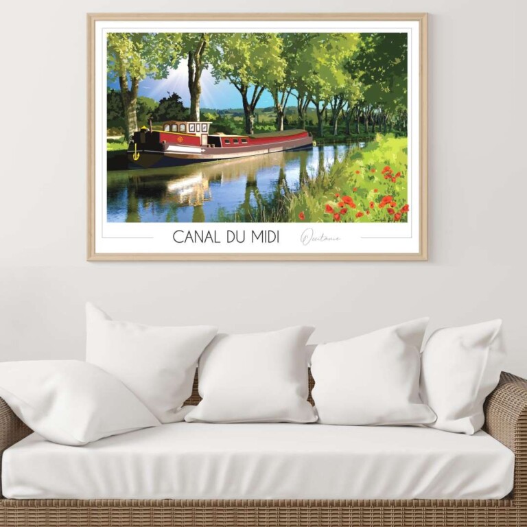 Foliove - Affiche Canal du Midi