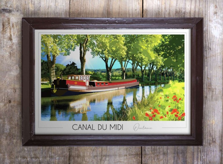 Foliove - Affiche Canal du Midi