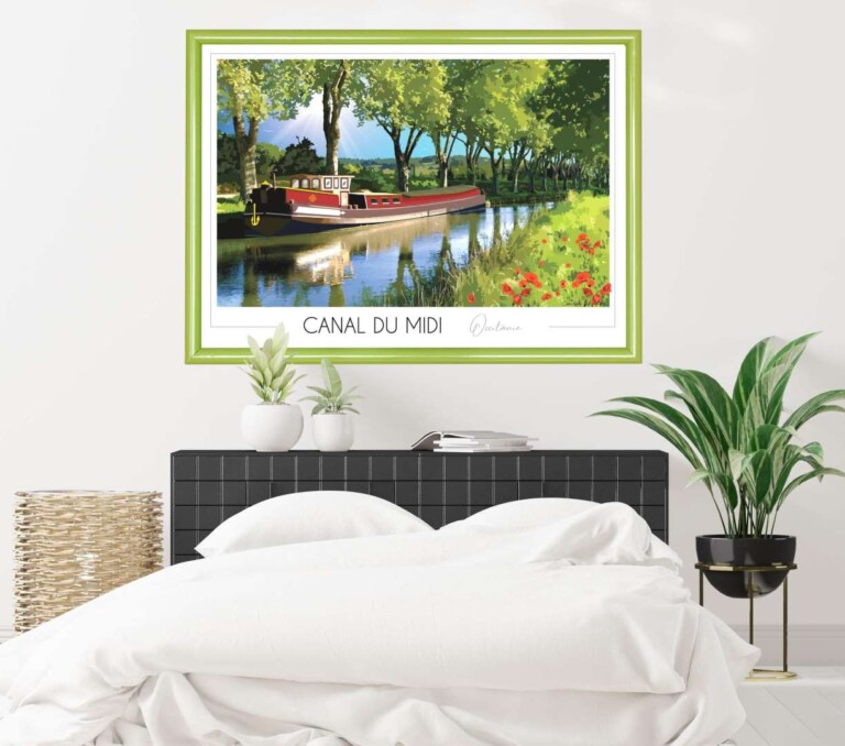 Foliove - Affiche Canal du Midi