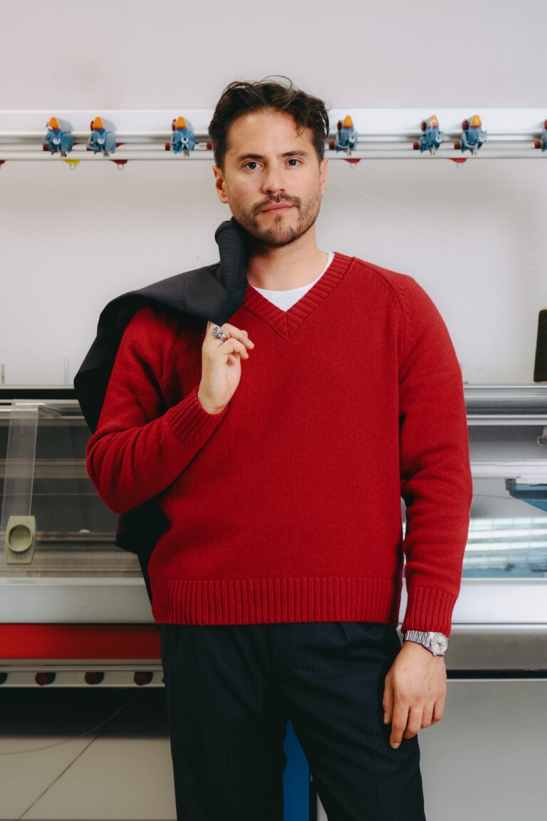 Luca - Pull Newman - Rouge