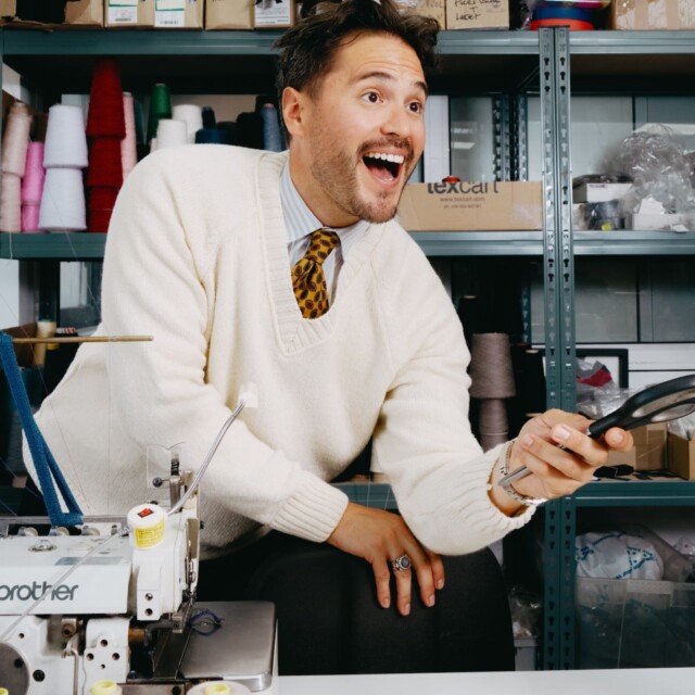 Luca - Pull Newman - Écru