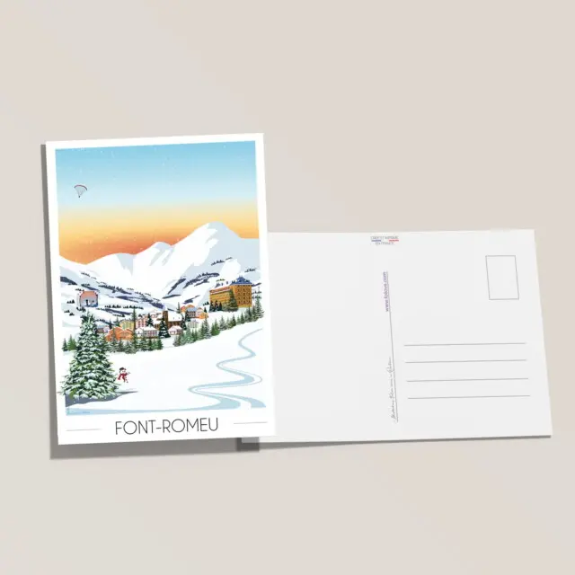 Foliove - Carte postale Font-Romeu