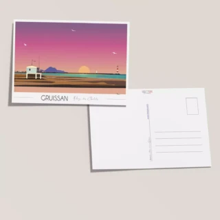 Foliove - Carte postale Gruissan Plage des chalets