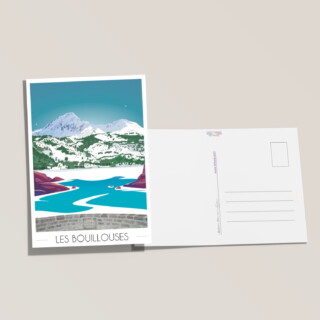 Carte postale Les Bouillouses par la marque Foliove Foliove - Carte postale Les Bouillouses