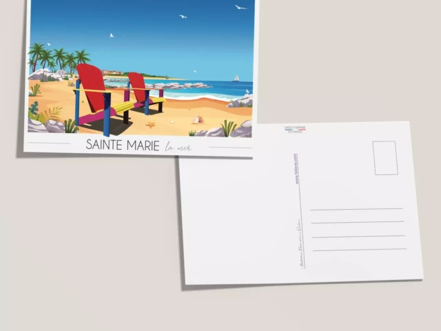 Foliove - Carte postale Sainte Marie plage