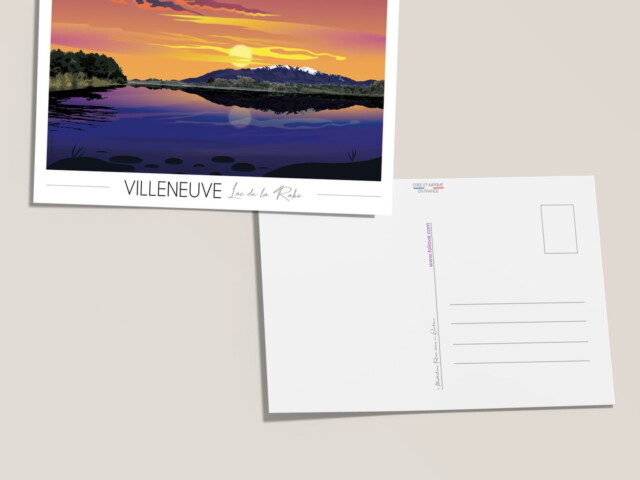 Foliove - Carte postale Lac de Villeneuve de la Raho