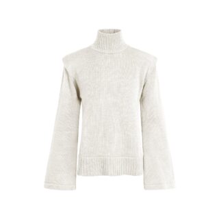 Pull Col Montant Divine Harmonie en Laine Mérinos par la marque Divine Harmonie Divine Harmonie - Pull Col Montant Divine Harmonie en Laine Mérinos