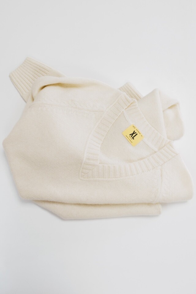 Luca - Pull Newman - Écru