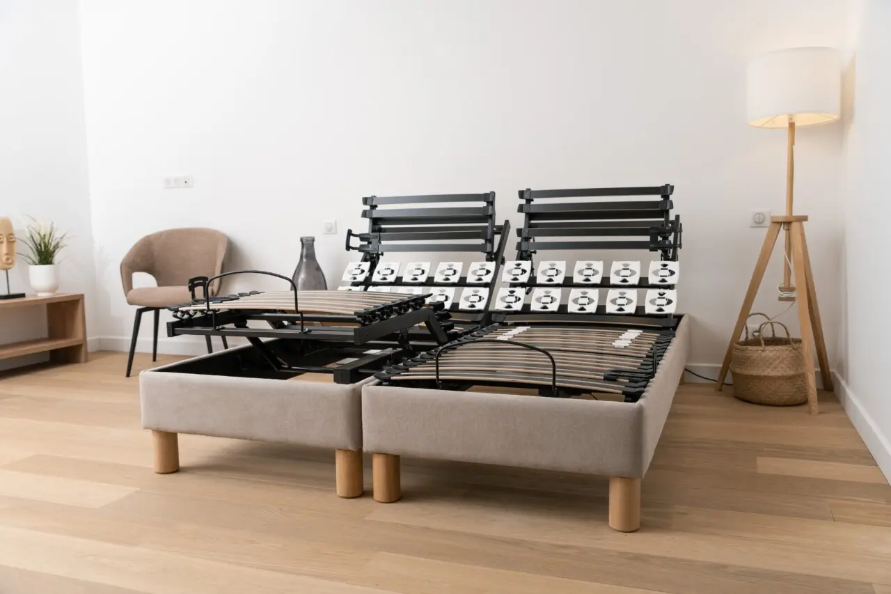 Naturlatt - Sommier Électrique double - fabrication artisanale française