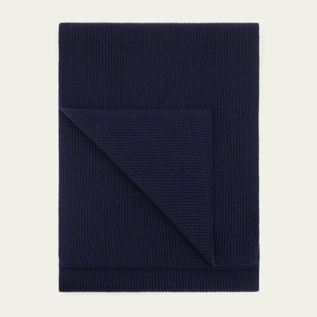 Nitto Knitwear - Echarpe Loris - Marine