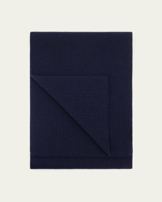 Nitto Knitwear - Echarpe Loris - Marine