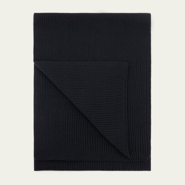 Nitto Knitwear - Echarpe Loris - Noir