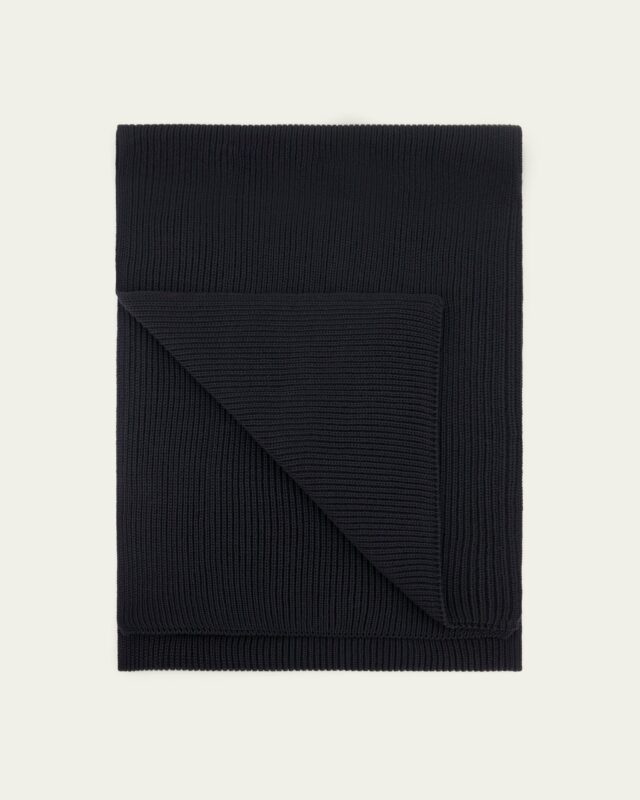 Nitto Knitwear - Echarpe Loris - Noir