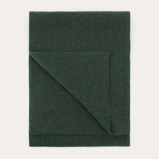 Nitto Knitwear - Echarpe Loris - Vert Forêt