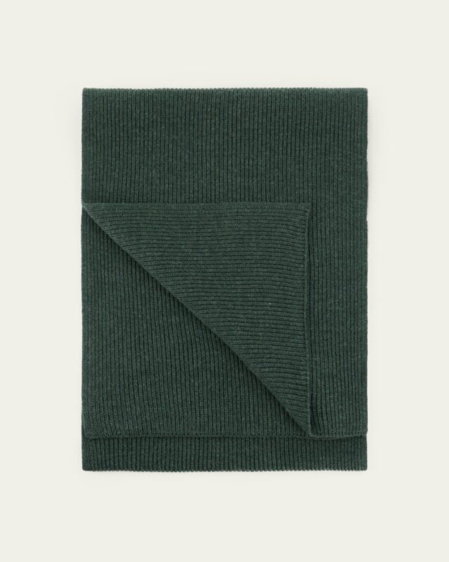 Nitto Knitwear - Echarpe Loris - Vert Forêt