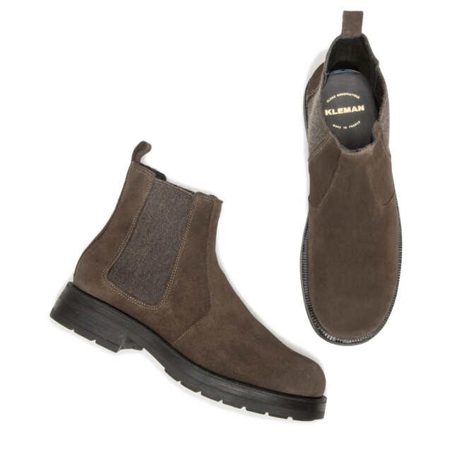 KLEMAN - Boots ESCOUADE V Marron