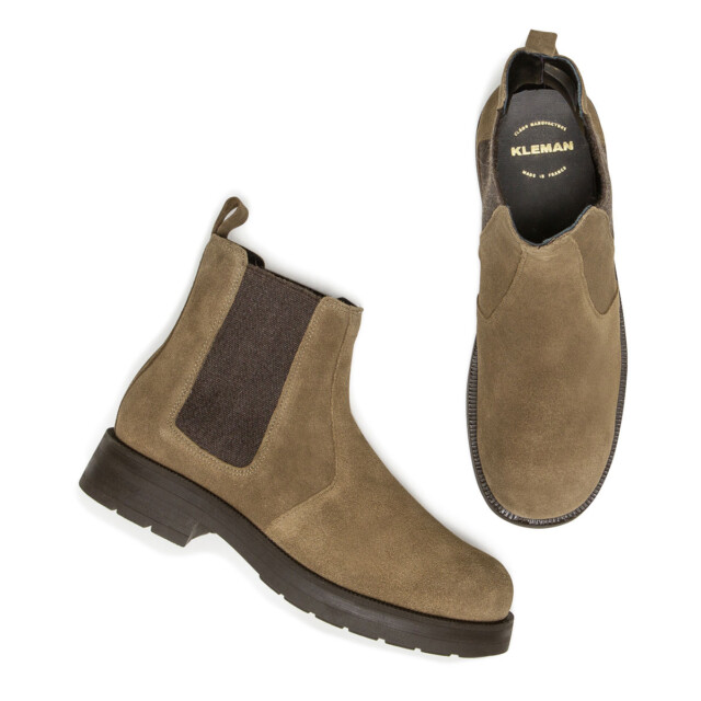 KLEMAN - Boots ESCOUADE V Marron
