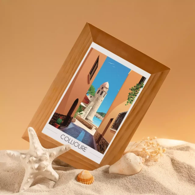 Foliove - Carte postale Clocher de Collioure