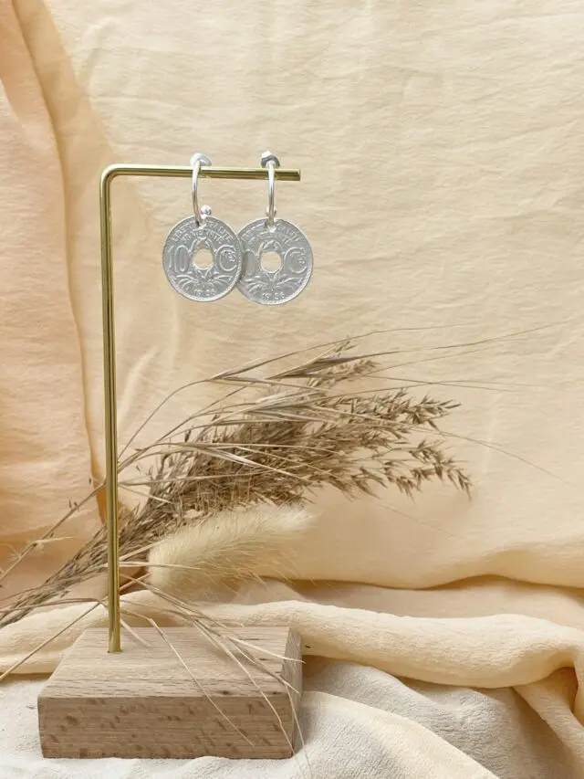 Le P’tit Franc - Boucles d'oreilles Fraternité 10 Sous