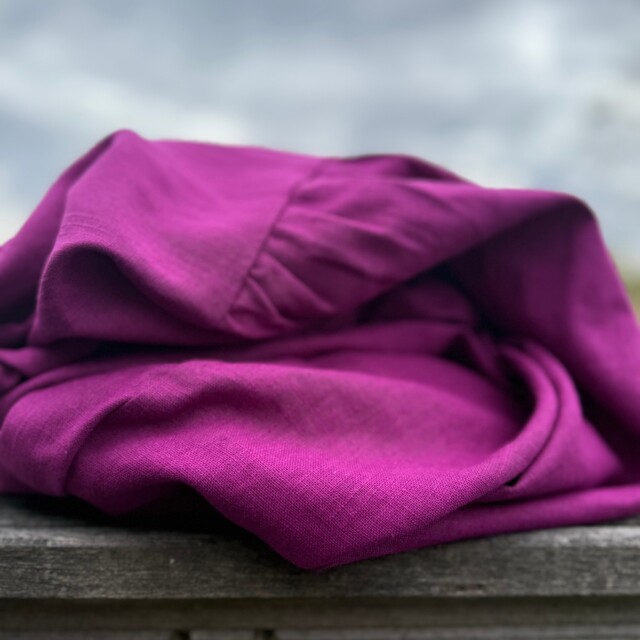 Quintessence - Jupe Sarah - lin bougainvillier