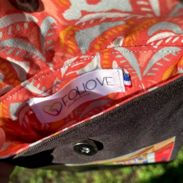 Foliove - Pochette bandoulière Collioure