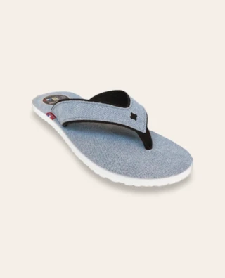 Couleur Tong - Tong cuir JEAN Bleu