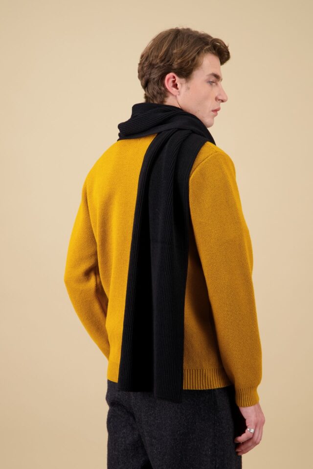 Nitto Knitwear - Echarpe Loris - Noir