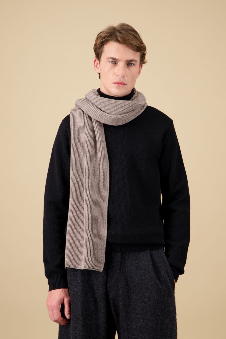 Nitto Knitwear - Echarpe Loris - Taupe