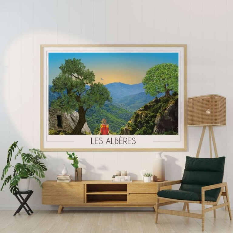 Foliove - Affiche Massif des Albères