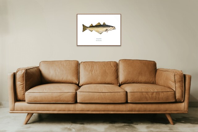 varek.illustrations - Affiche Le Lieu Jaune