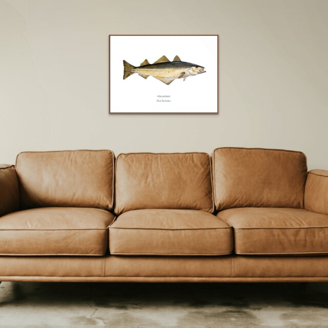 varek.illustrations - Affiche Le Lieu Jaune