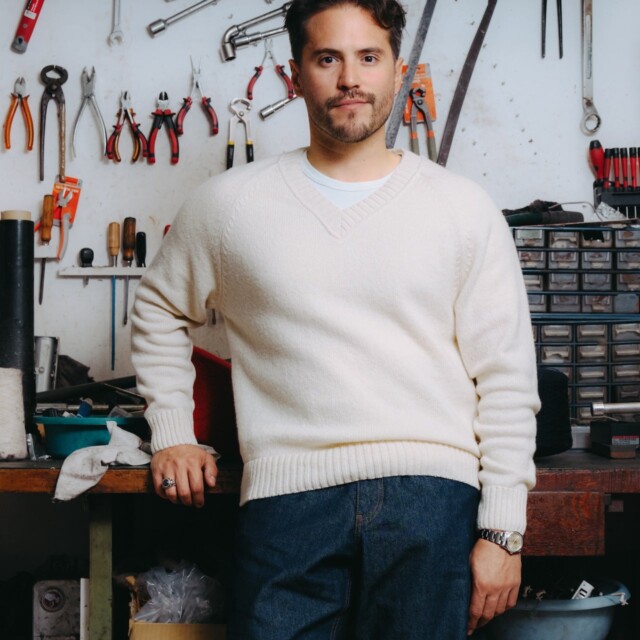 Luca - Pull Newman - Écru