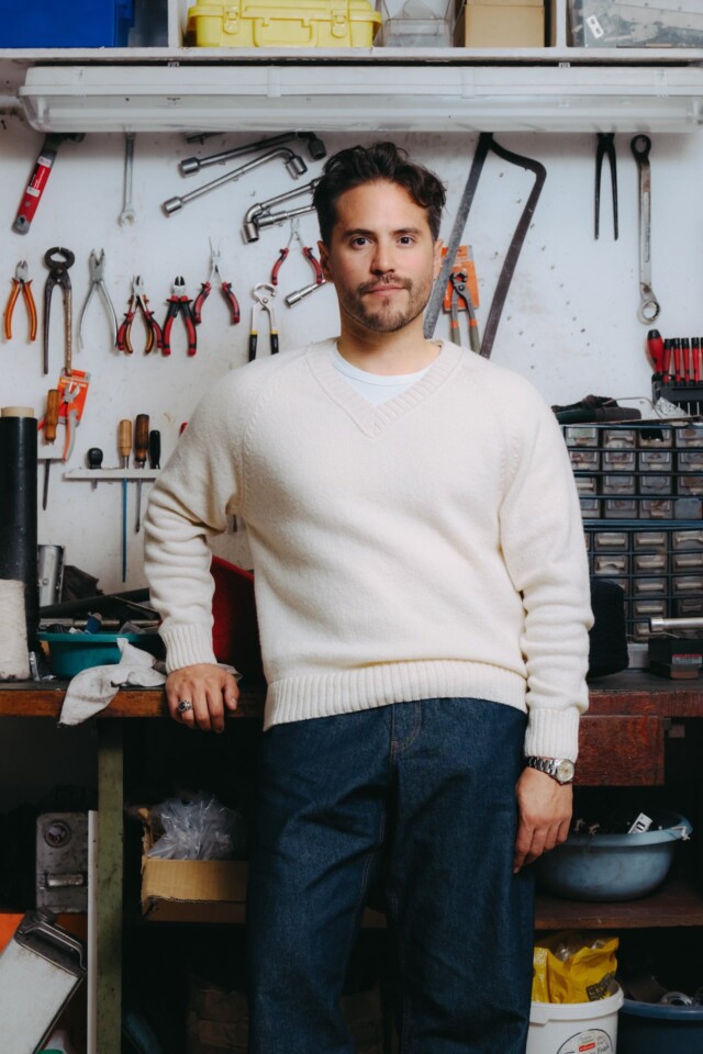 Luca - Pull Newman - Écru