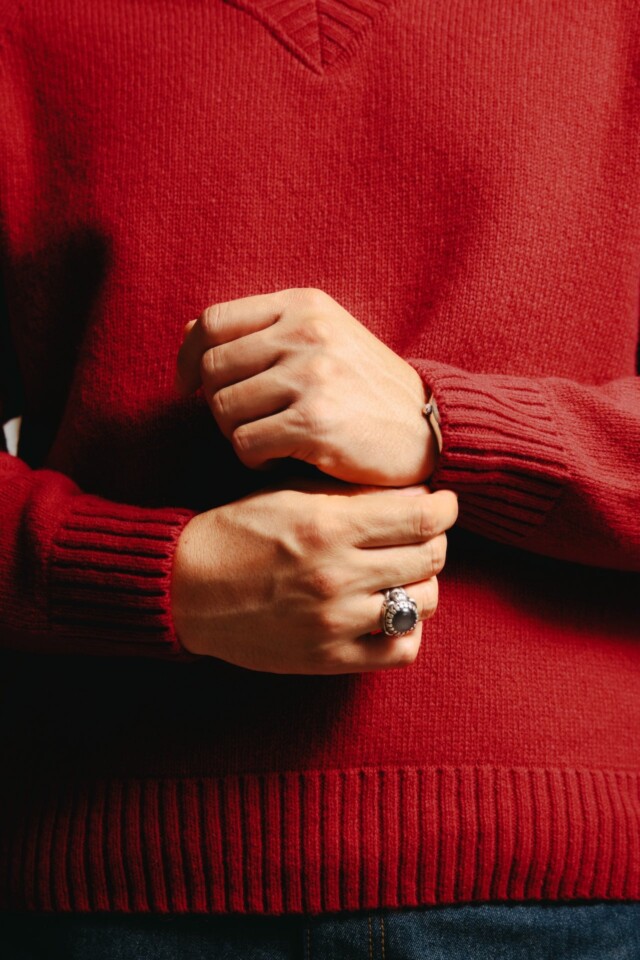 Luca - Pull Newman - Rouge