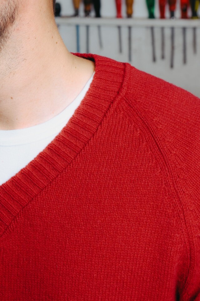 Luca - Pull Newman - Rouge