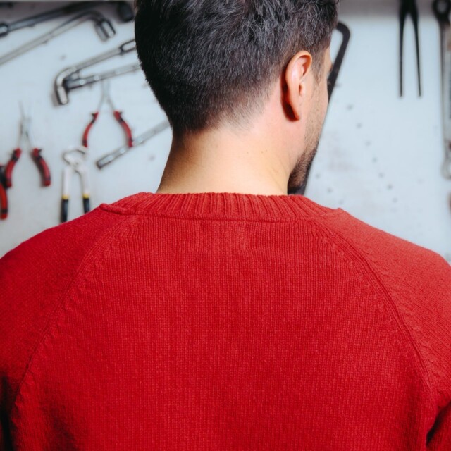 Luca - Pull Newman - Rouge