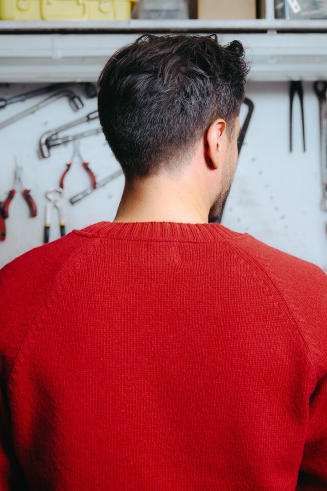 Luca - Pull Newman - Rouge