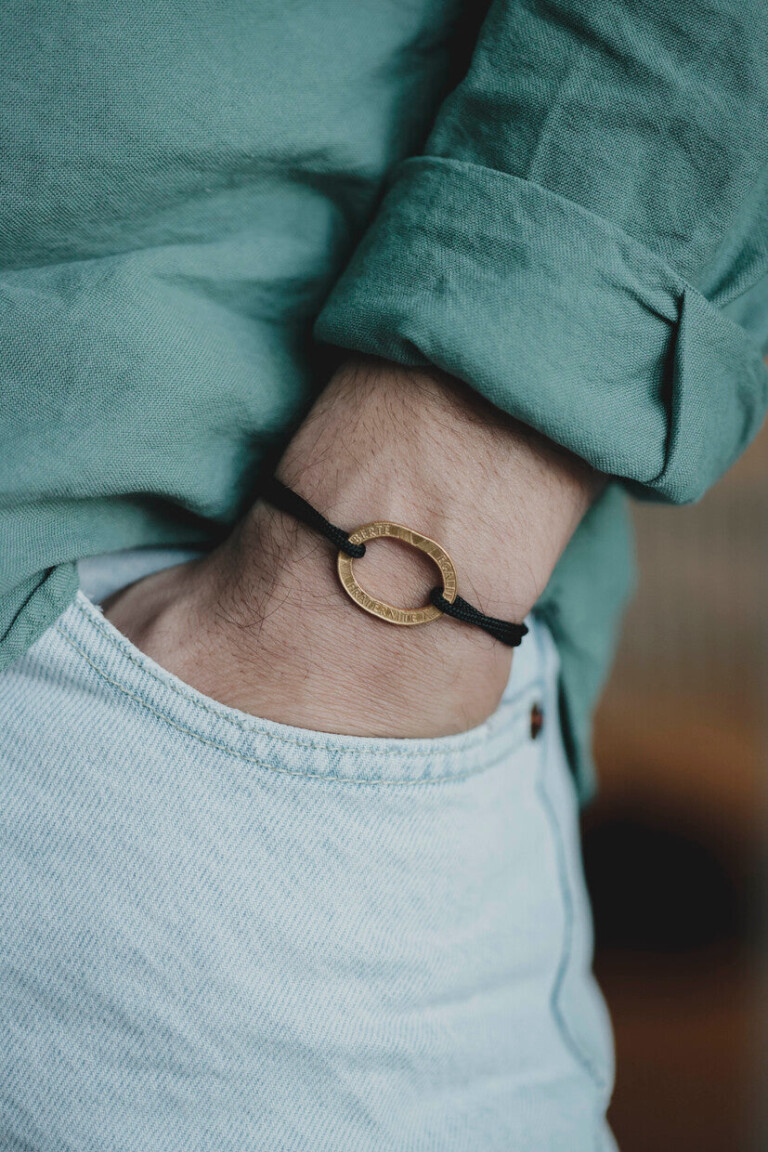 Le Sou Français - Bracelet - Le Bastille Or
