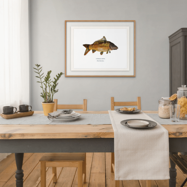 varek.illustrations - Affiche La Carpe