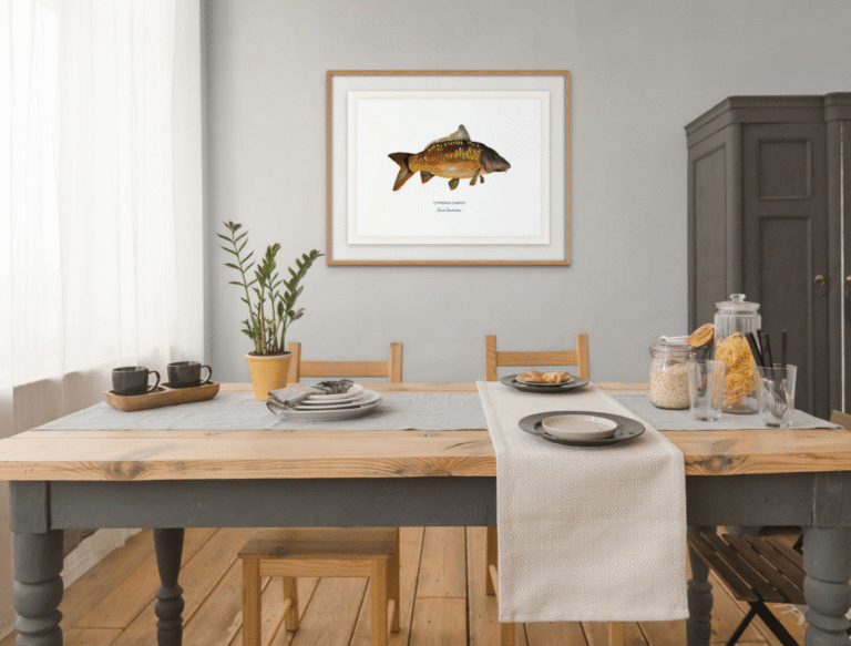 varek.illustrations - Affiche La Carpe