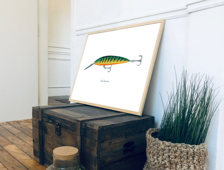 varek.illustrations - Affiche Le Leurre