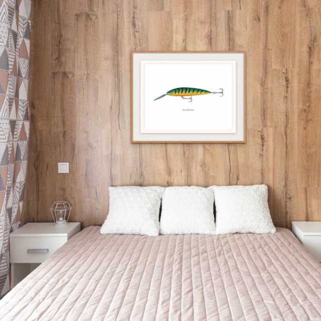 varek.illustrations - Affiche Le Leurre
