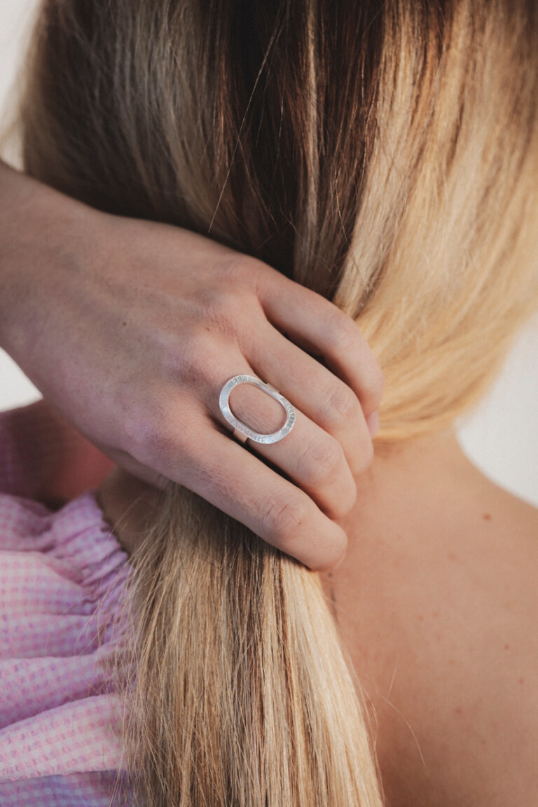 Le Sou Français - Bague - La Bastille Argent